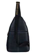 BRAND LEATHER Men's Genuine Leather Sling Chest Bag Casual Shoulder Daypack's