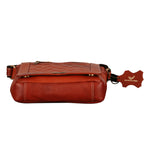 BRAND LEATHER Genuine Leather Cross Body Sling Bag For Unisex