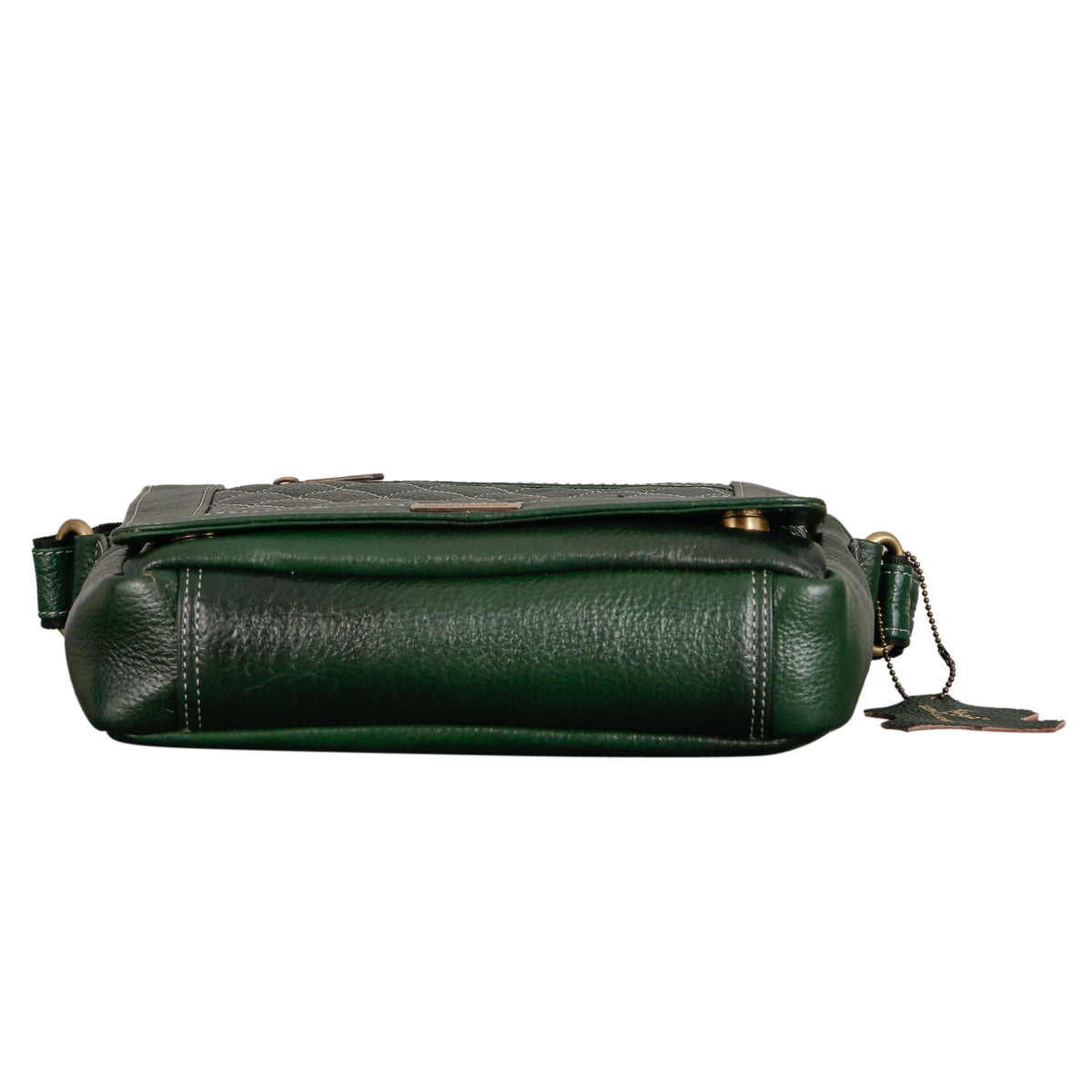 BRAND LEATHER Genuine Leather Cross Body Sling Bag For Unisex