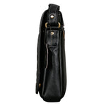 BRAND LEATHER Genuine Leather Cross Body Sling Bag For Unisex