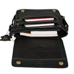 BRAND LEATHER Genuine Leather Cross Body Sling Bag For Unisex