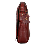 BRAND LEATHER Genuine Leather Cross Body Sling Bag For Unisex