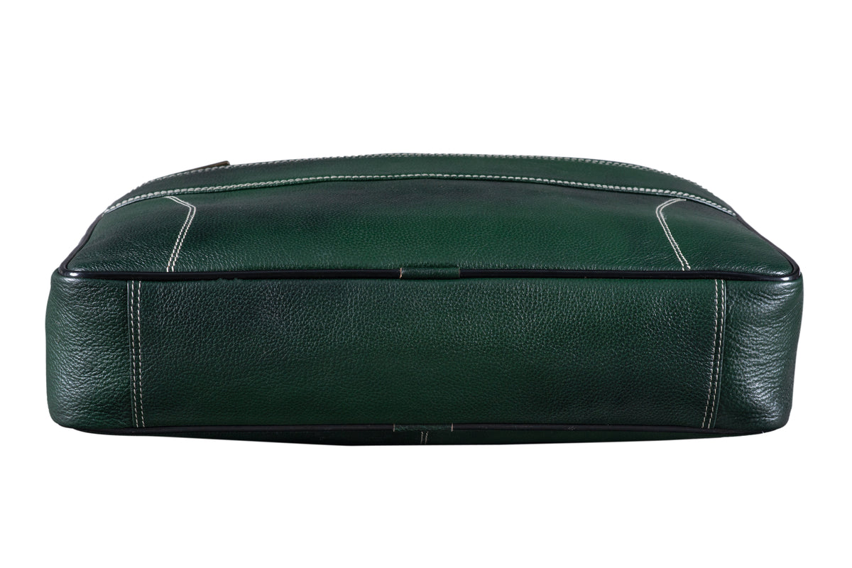 BRAND LEATHER Genuine Leather Laptop Bag for Men/Office Bag for Men |Fits 14|15.6|16 Inch Laptop Bag/MacBook |Leather Bag for Men with Shoulder Straps|Crossbody Laptop Messenger Bag for Men