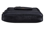 BRAND LEATHER Laptop Bag for Men - Genuine Leather Messenger Bag for Office - Fits up to 13 Inch Laptop -Brown Shoulder Bag