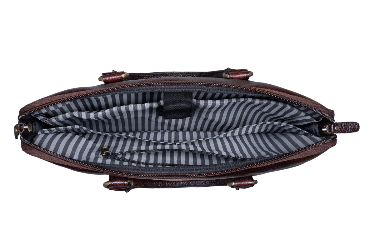 BRAND LEATHER GENUINE LEATHER Laptop Shoulder Messenger Bag Case Sleeve for 13 13.3 14 14.1" Inch Notebook/Chromebook