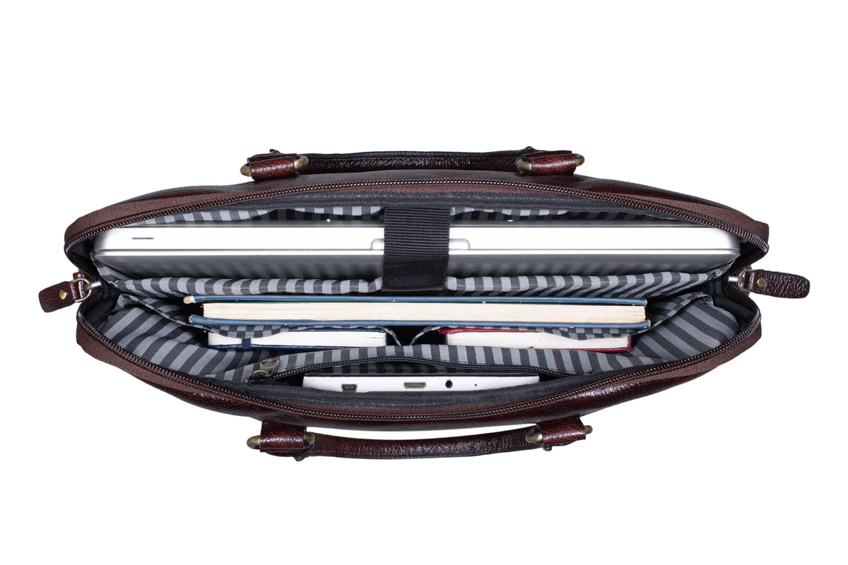 BRAND LEATHER GENUINE LEATHER Laptop Shoulder Messenger Bag Case Sleeve for 13 13.3 14 14.1" Inch Notebook/Chromebook