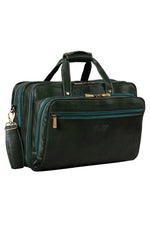 Genuine Leather 16 Inch Full Expandable Laptop Messenger Bag