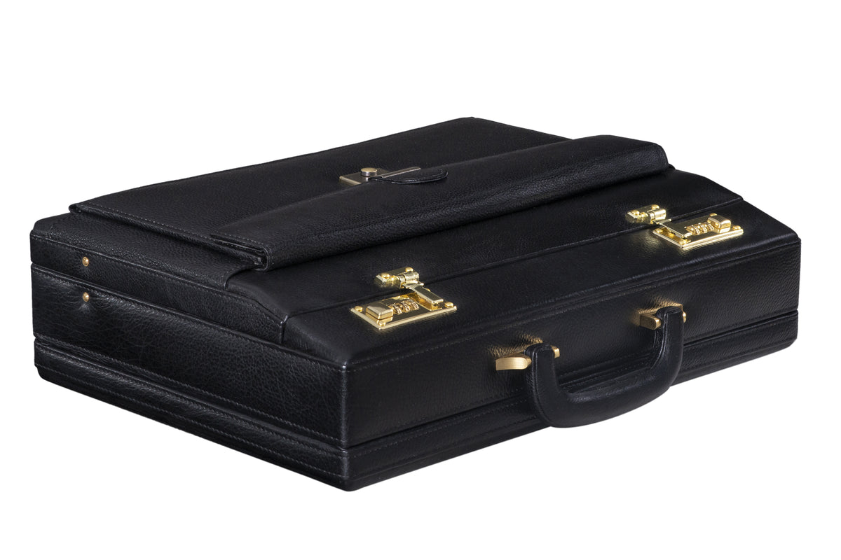 BRAND LEATHER Genuine Leather 20 L, 25 L, 30 L Briefcase For Men Use For Office|Business|Travel