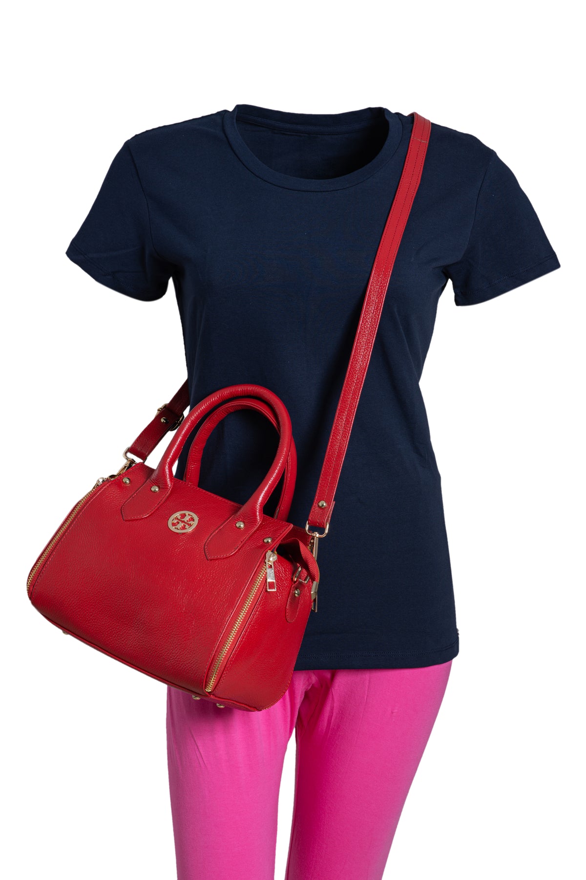 BRAND LEATHER Women Genuine Leather Handbags Tote Office Shoulder Bag Medium Satchel Purse