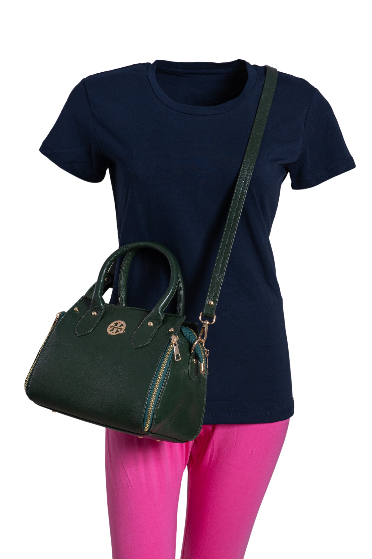 BRAND LEATHER Women Genuine Leather Handbags Tote Office Shoulder Bag Medium Satchel Purse