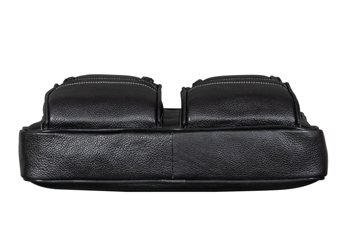 BRAND LEATHER Genuine Leather Laptop Bag for Men - Office Bag, Brown - Fits Up to 14/15.6/16 Inch Laptop/MacBook - Laptop Messenger Bag/Side Shoulder Bag with Adjustable Strap - 1 Year Warranty