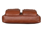 BRAND LEATHER Genuine Leather Laptop Bag for Men - Office Bag, Brown - Fits Up to 14/15.6/16 Inch Laptop/MacBook - Laptop Messenger Bag/Side Shoulder Bag with Adjustable Strap - 1 Year Warranty