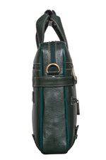 BRAND LEATHER Laptop Bag for Men - Genuine Leather Messenger Bag for Office - Fits up to 16 Inch Laptop -Brown Shoulder Bag with Multiple Compartments - Executive Leather Bag for Work and Travel