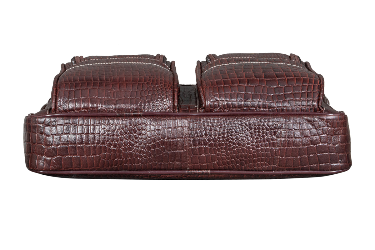 BRAND LEATHER Genuine Leather Laptop Bag for Men - Office Bag, Brown - Fits Up to 14/15.6/16 Inch Laptop/MacBook - Laptop Messenger Bag/Side Shoulder Bag with Adjustable Strap - 1 Year Warranty