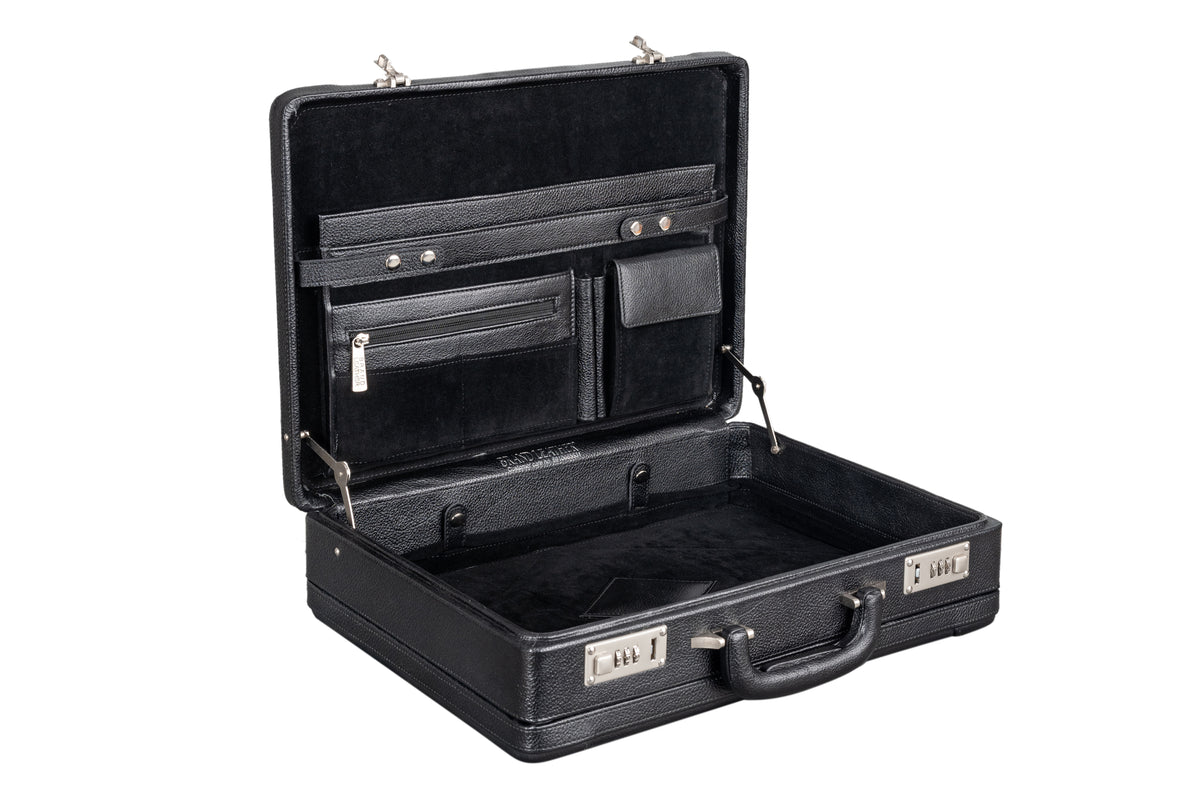 BRAND LEATHER Genuine Leather 20 L, 25 L, 30 L Briefcase For Men Use For Office|Business|Travel