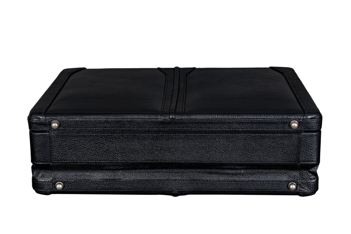 BRAND LEATHER Genuine Leather 20 L, 25 L, 30 L Briefcase For Men Use For Office|Business|Travel