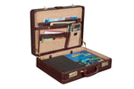 BRAND LEATHER Genuine Leather, 30 L, 35 L Extra Large Briefcase For Men Use For Office|Business|Travel