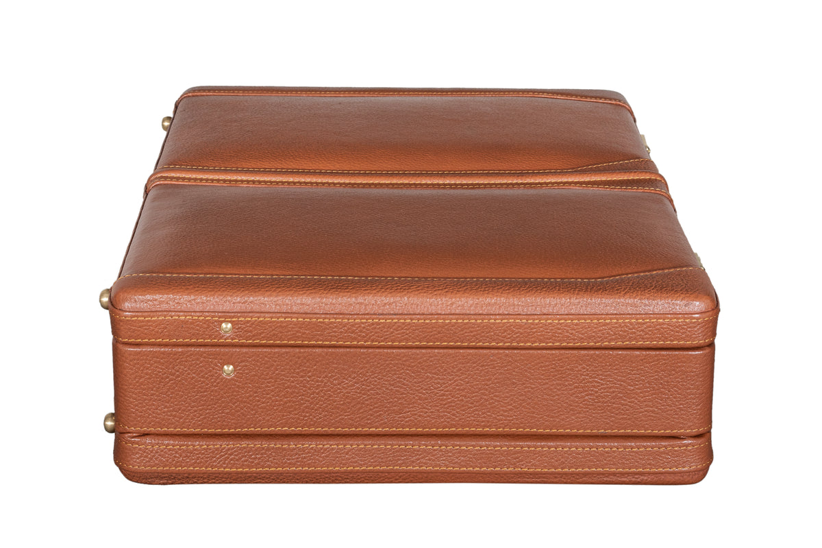 BRAND LEATHER Genuine Leather 20 L, 25 L, 30 L Briefcase For Men Use For Office|Business|Travel