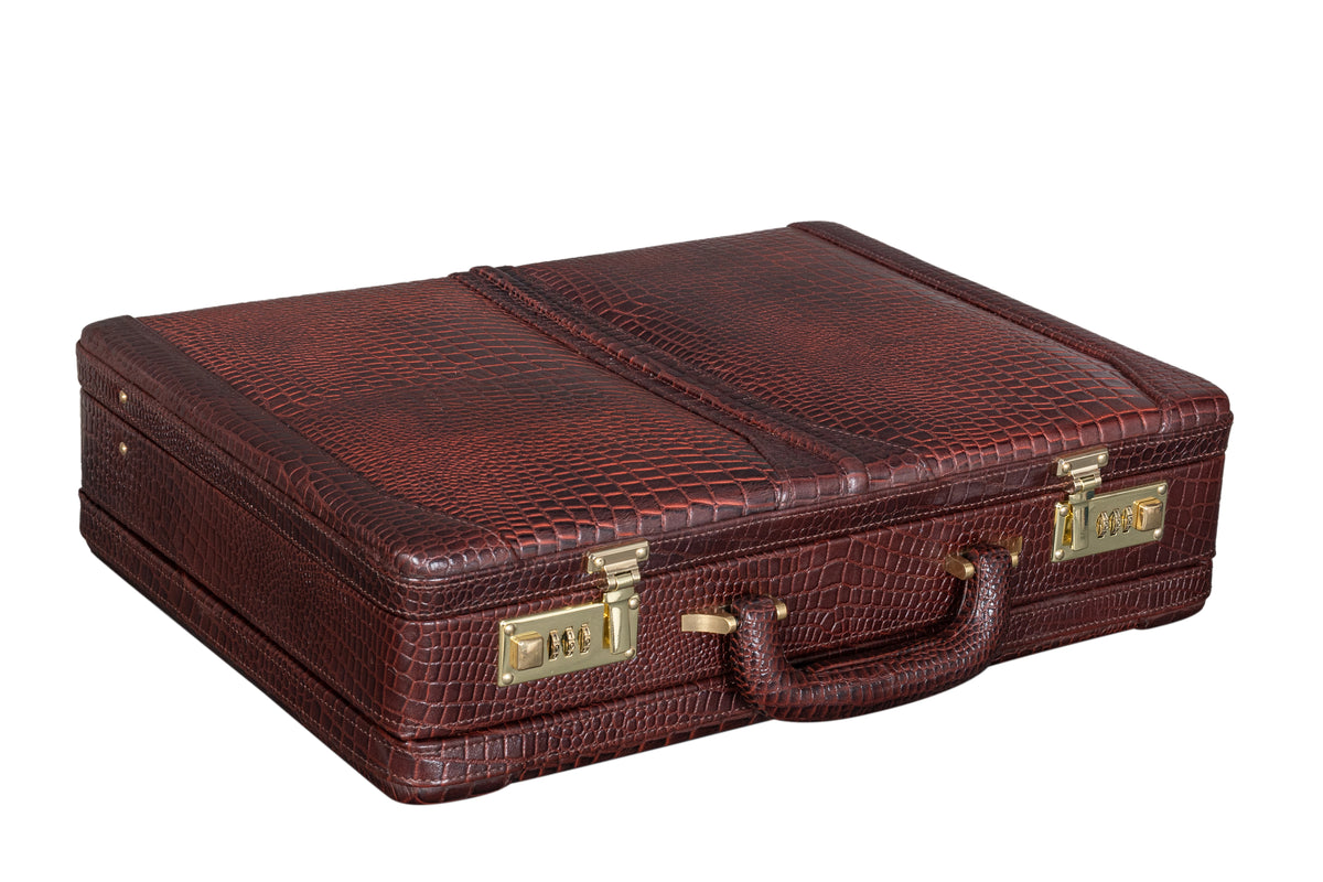 BRAND LEATHER Genuine Leather 20 L, 25 L, 30 L Briefcase For Men Use For Office|Business|Travel