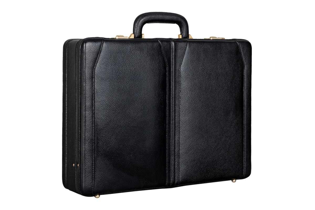 BRAND LEATHER Genuine Leather 20 L, 25 L, 30 L Briefcase For Men Use For Office|Business|Travel