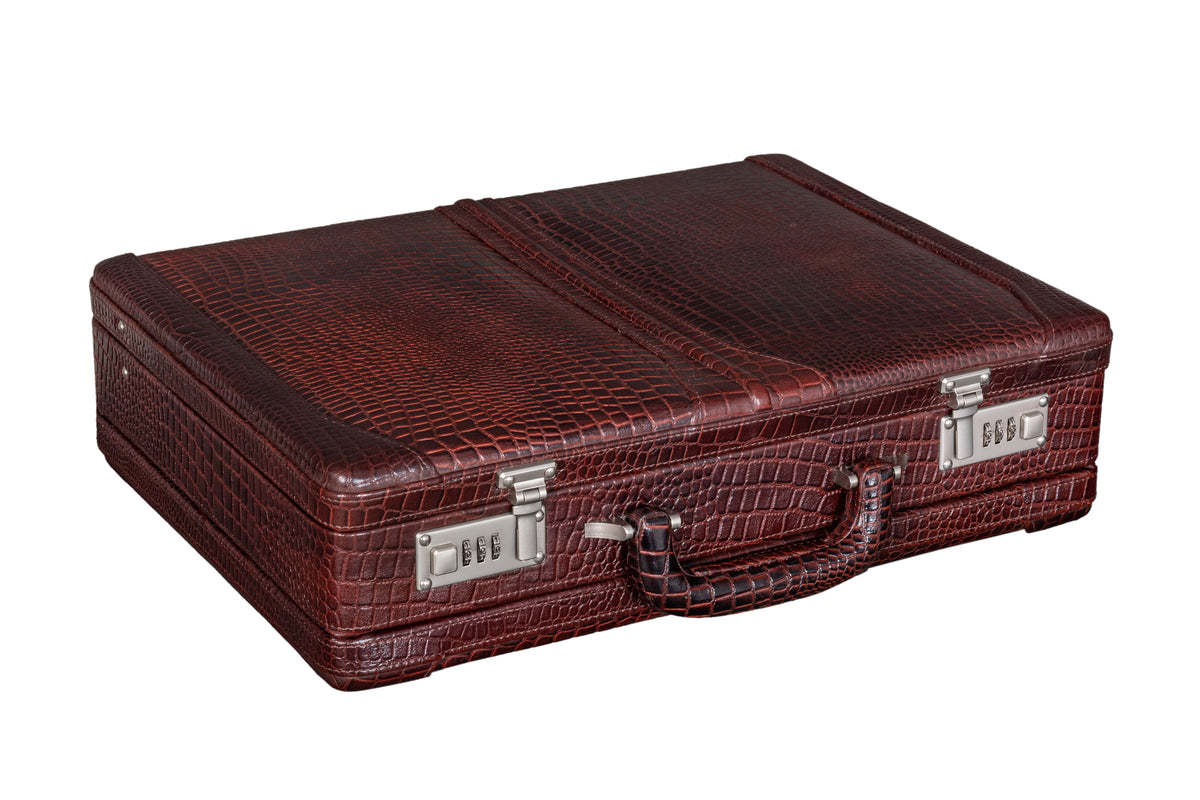 BRAND LEATHER Genuine Leather 20 L, 25 L, 30 L Briefcase For Men Use For Office|Business|Travel