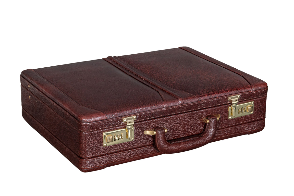 BRAND LEATHER Genuine Leather 20 L, 25 L, 30 L Briefcase For Men Use For Office|Business|Travel