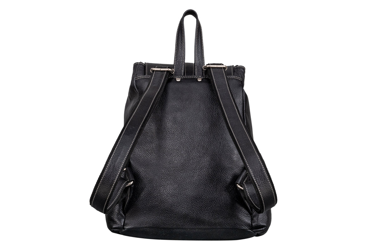 BRAND LEATHER Genuine Leather Stylish Women's Backpack Use for College|School|Office|Travel