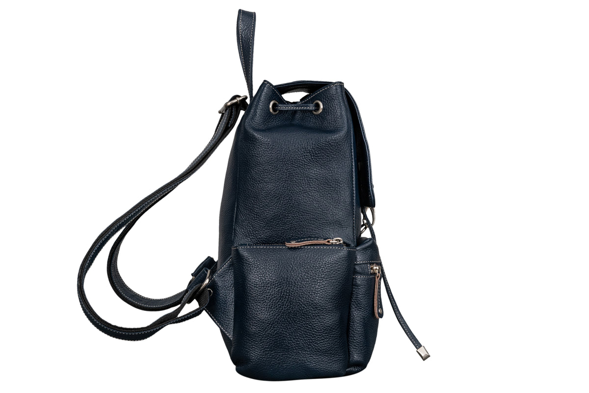 BRAND LEATHER Genuine Leather Stylish Women's Backpack Use for College|School|Office|Travel