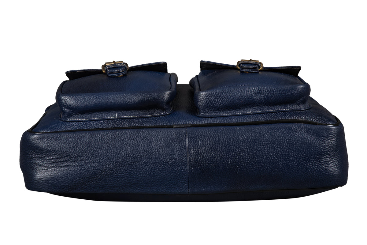 BRAND LEATHER Laptop Bag for Men - Genuine Leather Messenger Bag for Office - Fits up to 16 Inch Laptop -Brown Shoulder Bag with Multiple Compartments - Executive Leather Bag for Work and Travel