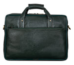 BRAND LEATHER Laptop Bag for Men - Genuine Leather Messenger Bag for Office - Fits up to 16 Inch Laptop -Brown Shoulder Bag with Multiple Compartments - Executive Leather Bag for Work and Travel