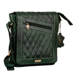 BRAND LEATHER Genuine Leather Cross Body Sling Bag For Unisex