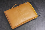 Genuine Leather Laptop Sleeve for Upto 16.3" inch | Shoulder Straps | Adjustable Slings