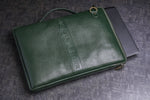 Genuine Leather Laptop Sleeve for Upto 16.3" inch | Shoulder Straps | Adjustable Slings