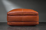 Men's Solid Full Grain Cowhide Leather Large 16 Inch Laptop Briefcase Messenger Bag