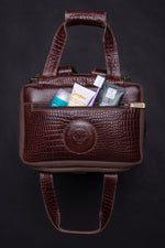 BRAND LEATHER Full Grain Buffalo - Hide Leather Backpack Large Capacity 15/15.6/16/17 Inch Laptop Bag Multi Pockets Travel Daypack