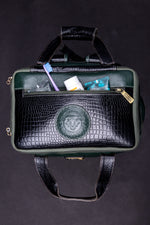 BRAND LEATHER Full Grain Buffalo - Hide Leather Backpack Large Capacity 15/15.6/16/17 Inch Laptop Bag Multi Pockets Travel Daypack