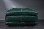 Men's Solid Full Grain Cowhide Leather Large 16 Inch Laptop Briefcase Messenger Bag