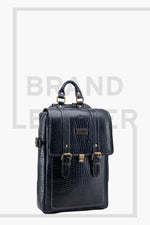 BRAND LEATHER Genuine Leather 14, 15.6 Inch Laptop Backpack For Use Office|Travel|Scahool|College Unisex