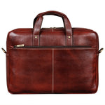 BRAND LEATHER Genuine Leather Laptop Bag for Men/Office Bag for Men |Fits 14|15.6|16 Inch Laptop Bag/MacBook |Leather Bag for Men with Shoulder Straps|Crossbody Laptop Messenger Bag for Men