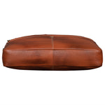 BRAND LEATHER Genuine Leather Laptop Bag for Men/Office Bag for Men |Fits 14|15.6|16 Inch Laptop Bag/MacBook |Leather Bag for Men with Shoulder Straps|Crossbody Laptop Messenger Bag for Men