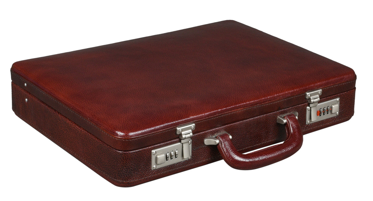 BRAND LEATHER Genuine Leather 20 L, 25 L Briefcase For Men Use For Office|Business|Travel