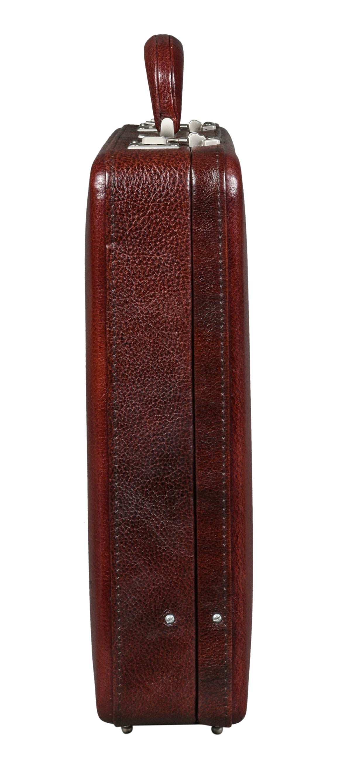 BRAND LEATHER Genuine Leather 20 L, 25 L Briefcase For Men Use For Office|Business|Travel
