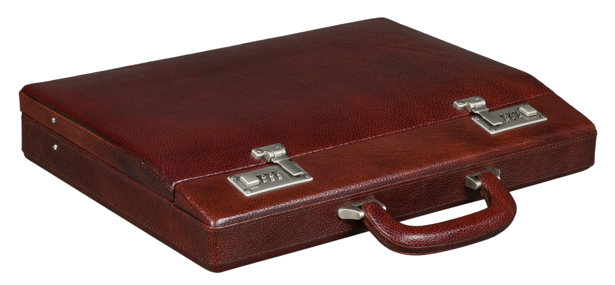 BRAND LEATHER Genuine Leather 20 L Briefcase For Men Use For Office|Business|Travel