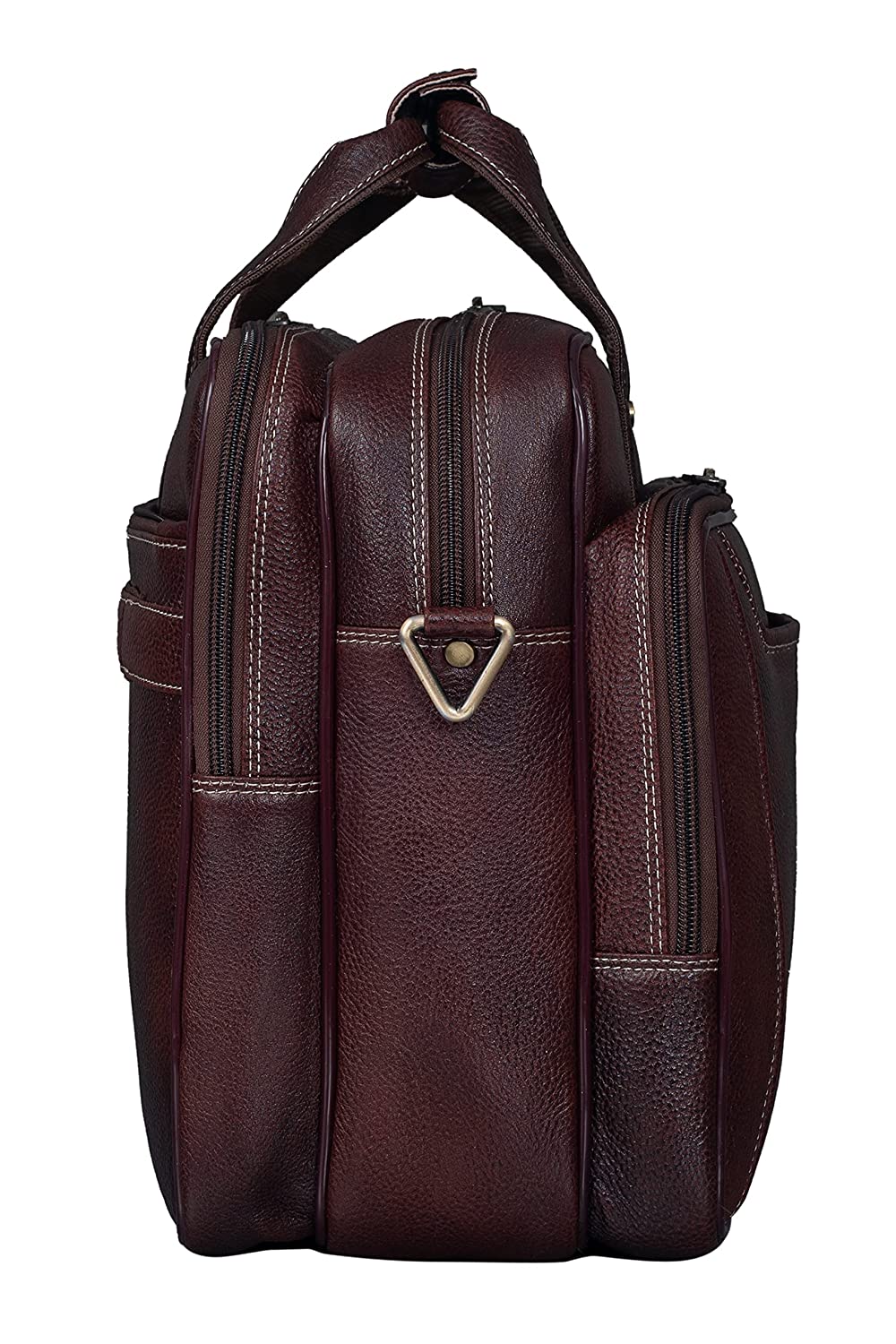 Genuine Leather 16 Inch Laptop Messenger Bag With Huge Capacity