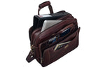 Genuine Leather 16 Inch Laptop Messenger Bag With Huge Capacity