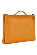 Genuine Leather Laptop Sleeve for Upto 16.3" inch | Shoulder Straps | Adjustable Slings