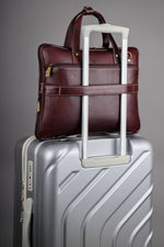 BRAND LEATHER Genuine Leather Laptop Bag for Men/Office Bag for Men |Fits 14|15.6|16 Inch Laptop Bag/MacBook |Leather Bag for Men with Shoulder Straps|Crossbody Laptop Messenger Bag for Men