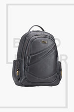 BRAND LEATHER Men's Full Grain Cow Hide Leather 17 Inch Laptop Backpack Large Capacity Weekender Overnight Camping Travel Rucksack