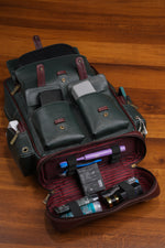 BRAND LEATHER Full Grain Buffalo - Hide Leather Backpack Large Capacity 15/15.6/16/17 Inch Laptop Bag Multi Pockets Travel Daypack