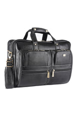 Genuine Leather Laptop Bag for Men - Office Bag, Brown - Fits Up to 16-inch Laptop/MacBook - Shoulder Bag/Hand Bag